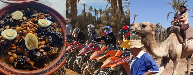 Quad + Chameau + Tajine